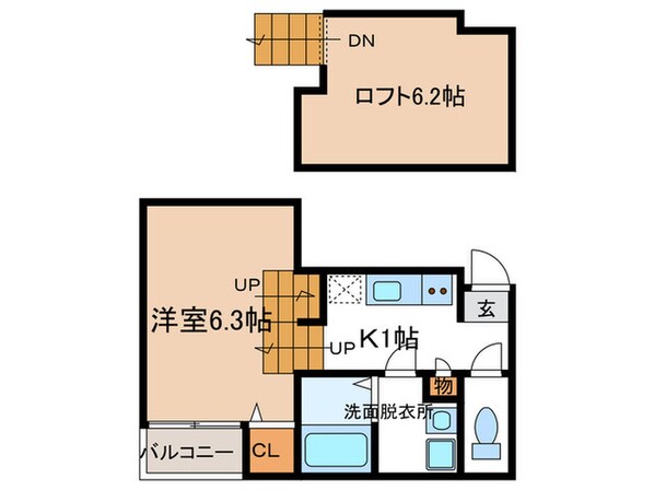 アルテミス新栄の物件間取画像